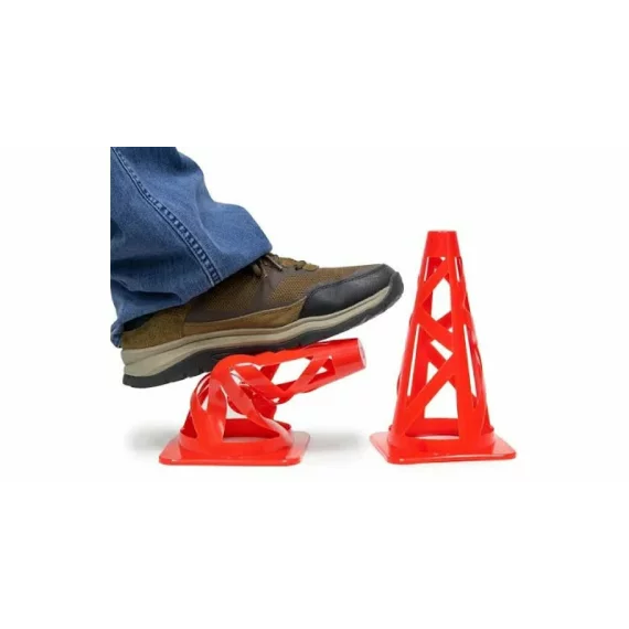 Set de 10 conuri din PVC pliabile Collapsible