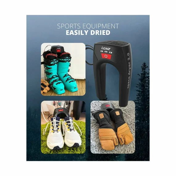 Uscator pentru clapari, manusi, incaltaminte, Lenz Space Dryer 3.0 240 V (EU)