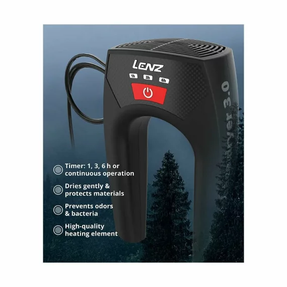 Uscator pentru clapari, manusi, incaltaminte, Lenz Space Dryer 3.0 240 V (EU)