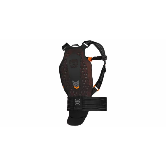 Protecție spate Etape Kinetic pentru schi si snowboarding, negru-portocaliu