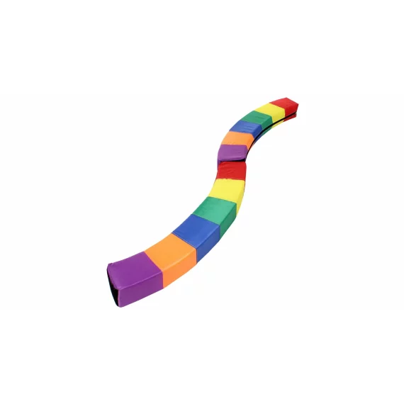 Instrument didactic curbat din spuma pentru echilibru, set 2 buc