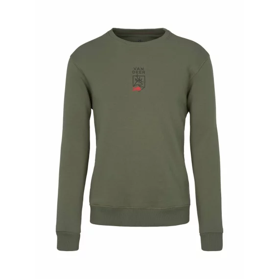 Pulover VAN DEER - Red Bull Sports Casual Sweater, khaki 24/25