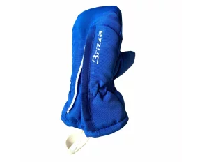 Manusi cu un deget si fermoar, Brizza Junior Baby Full ZIP, culoare albastru