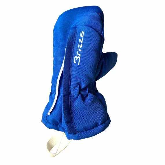 Manusi cu un deget si fermoar, Brizza Junior Baby Full ZIP, culoare albastru