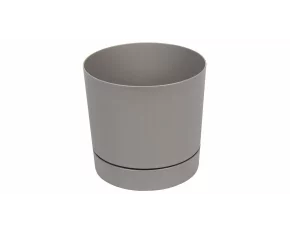 Ghiveci decorativ cu tava detasabila Oliver 18, gri