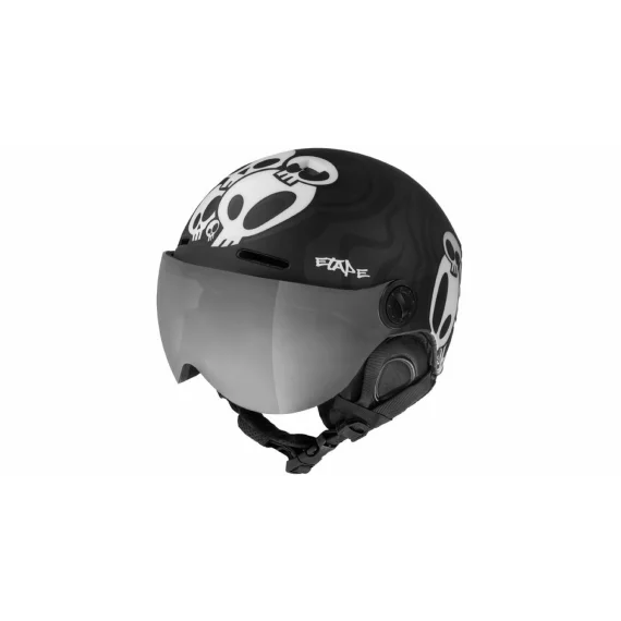 Casca schi copii Speedy PRO, negru-alb