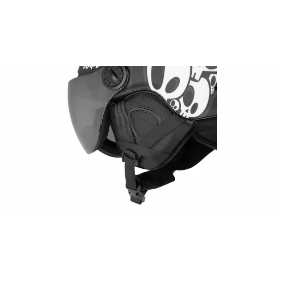 Casca schi copii Speedy PRO, negru-alb