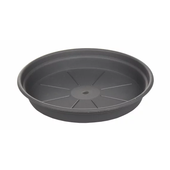 Farfurie pentru ghiveci Camelie 20, antracit