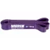 Banda de antrenament Latex Force Band 32 mm, rezistenta  16 - 38 kg, violet