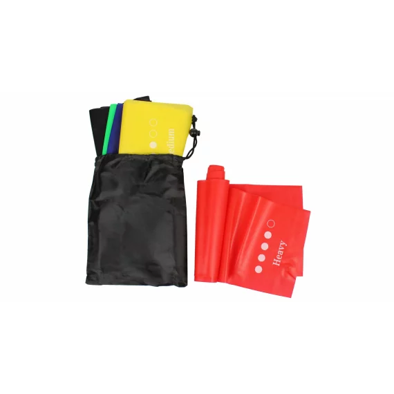 Yoga Stretch Mix 1500 set of fitness bands 5 pcs color mix