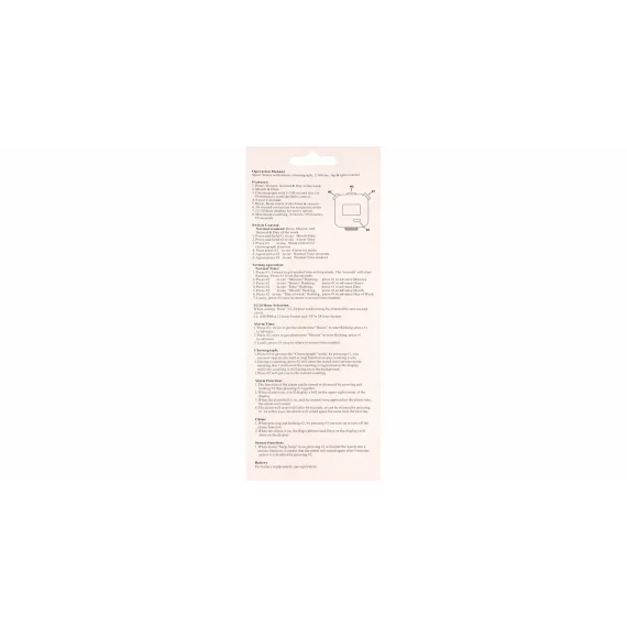 Cronometru JS-306A cu 2 timpi pe tur