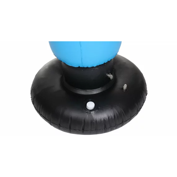 Sac de box gonflabil KO Blue boxing trainer, dimensiuni 160 x 30 cm
