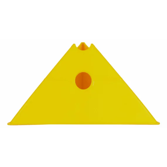 Con multifunctional de antrenament Merco Tri Corners, 13,5 cm inaltime, portocaliu