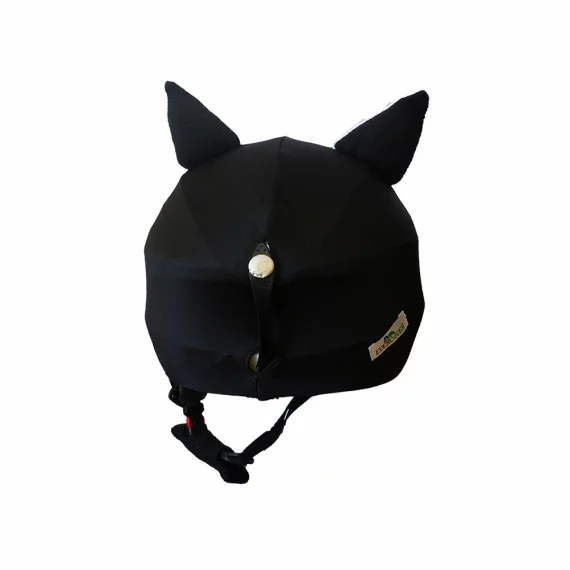 Husa casca ciclism/schi/snowboard, Evercover Black Cat Universal