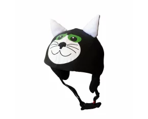 Husa casca ciclism/schi/snowboard, Evercover Black Cat Universal