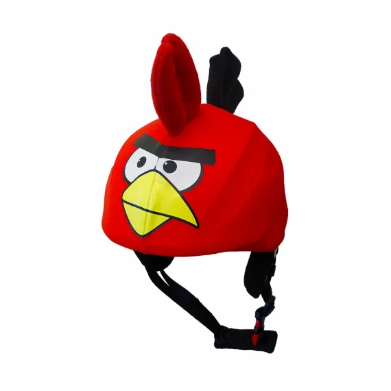 Husa casca ciclism/schi/snowboard, Evercover Funky Bird Universal, rosu