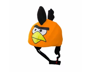 Husa casca ciclism/schi/snowboard, Evercover Funky Bird Universal, portocaliu