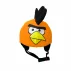 Husa casca ciclism/schi/snowboard, Evercover Funky Bird Universal, portocaliu