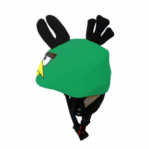 Husa casca ciclism/schi/snowboard, Evercover Funky Bird Universal, verde