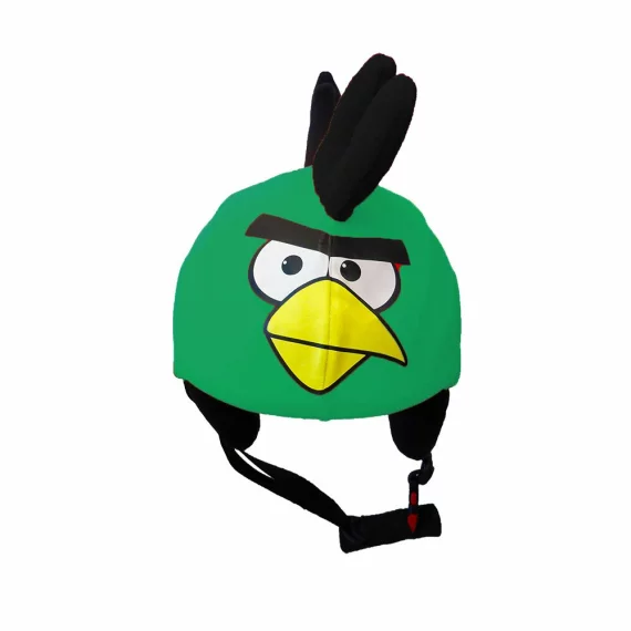 Husa casca ciclism/schi/snowboard, Evercover Funky Bird Universal, verde