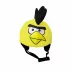 Husa casca ciclism/schi/snowboard, Evercover Funky Bird Universal, galben