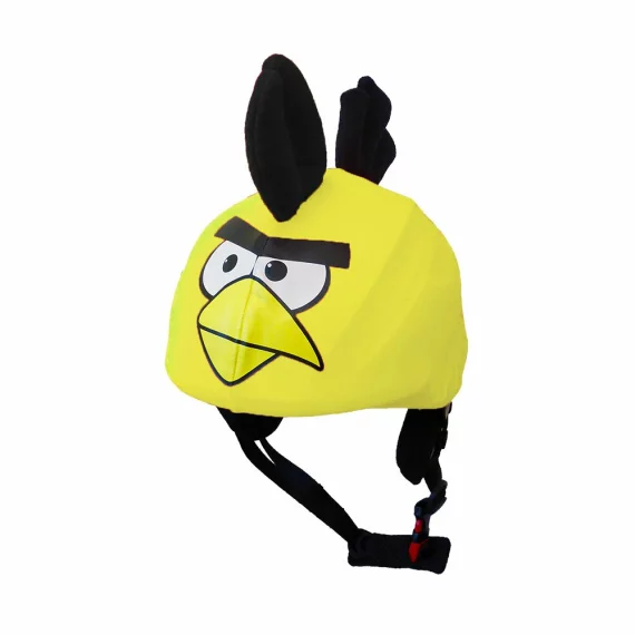 Husa casca ciclism/schi/snowboard, Evercover Funky Bird Universal, galben