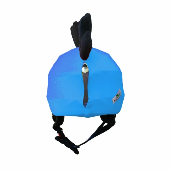 Husa casca ciclism/schi/snowboard, Evercover Funky Bird Universal, albastru