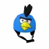 Husa casca ciclism/schi/snowboard, Evercover Funky Bird Universal, albastru
