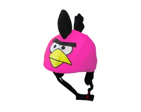Husa casca ciclism/schi/snowboard, Evercover Funky Bird Universal, roz