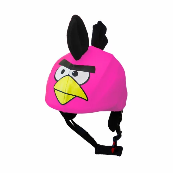 Husa casca ciclism/schi/snowboard, Evercover Funky Bird Universal, roz