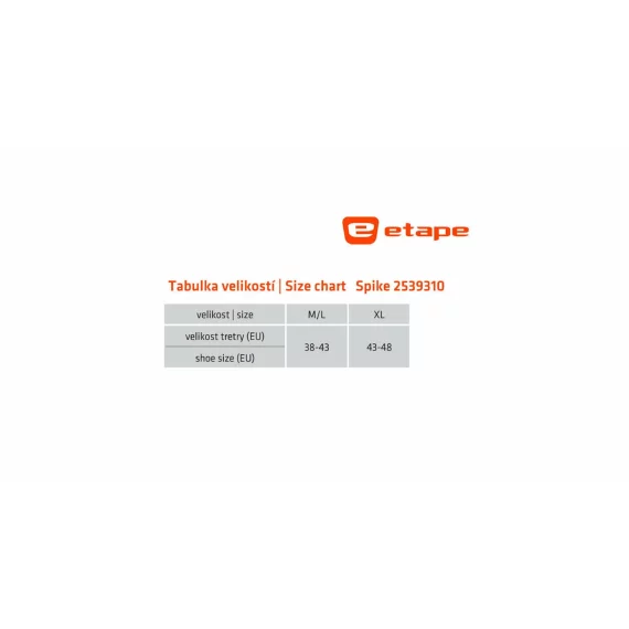 Huse din neopren pentru incaltamintea de ciclism, Etape Spike