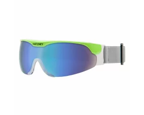 Ochelari pentru schi fond, HATCHEY Lauf, adulti, alb/verde, categorie optica S2