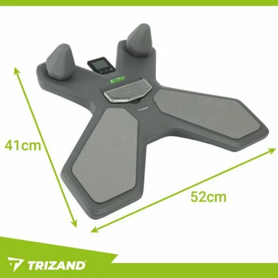 Placa echilibru TRIZAND, Balance Board with Counter 26946, echilibru si coordonare