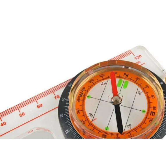 Busola pentru harta, TRIZAND, K7953 Map Compass, navigare outdoor precisa