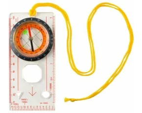Busola pentru harta, TRIZAND, K7953 Map Compass, navigare outdoor precisa
