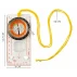 Busola pentru harta, TRIZAND, K7953 Map Compass, navigare outdoor precisa
