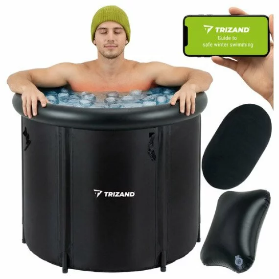 Butoi pentru baie rece / cu gheata 320 L, TRIZAND, 320L Winter Barrel + Accessories 26799, cu accesorii complete pentru regenerare