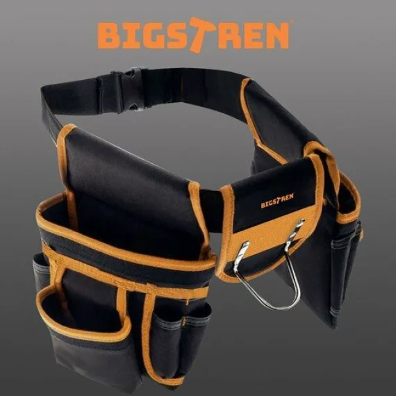 Centura pentru scule, BIGSTREEN, Assembly Tool Belt 21862, organizare si acces facil pentru unelte