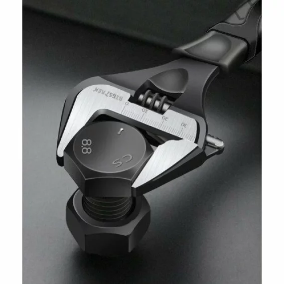 Cheie reglabila, BIGSTREEN, Adjustable Wrench 24283, deschidere 0-35 mm