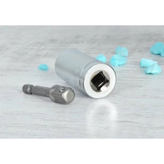 Cheie / Soclu universal tubular, BIGSTREEN, Universal Socket Wrench 7-19 mm, prindere flexibila pentru suruburi si piulite