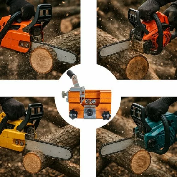 Dispozitiv ascutire lant drujba, BIGSTREEN, Manual Chain Sharpener 26297, portabil si manual