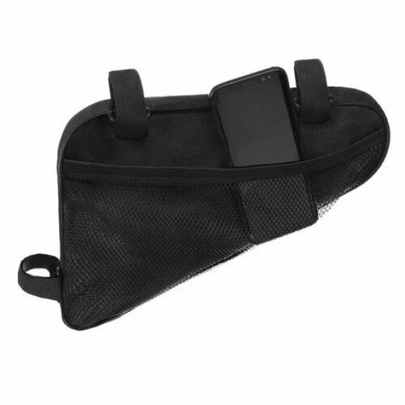 Geanta bicicleta, TRIZAND Bicycle Bag SR14097, geanta pentru cadru cu buzunare si elemente reflectorizante