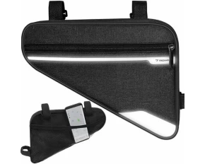 Geanta bicicleta, TRIZAND Bicycle Bag SR14097, geanta pentru cadru cu buzunare si elemente reflectorizante