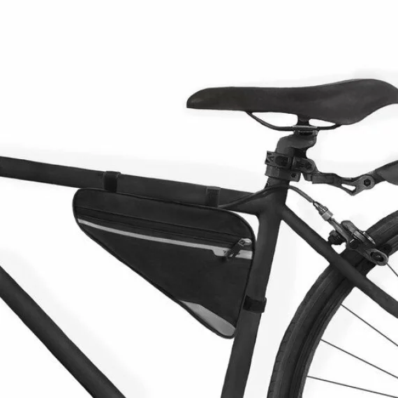 Geanta bicicleta, TRIZAND Bicycle Bag SR14097, geanta pentru cadru cu buzunare si elemente reflectorizante