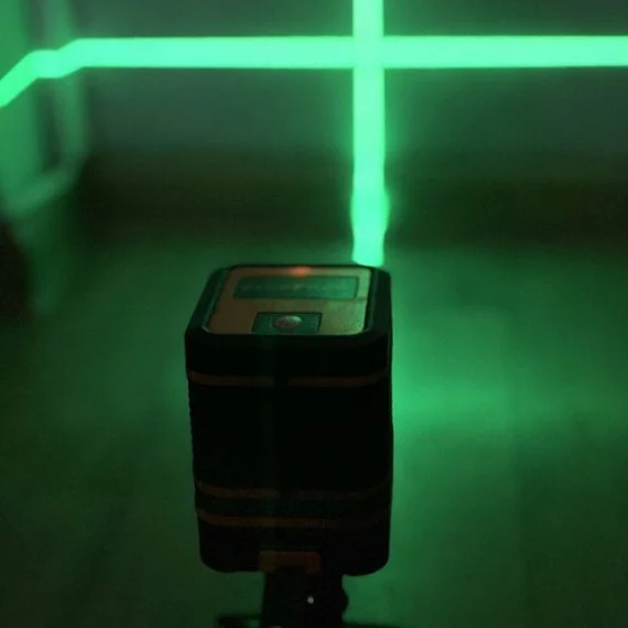 Nivel laser electronic, BIGSTREEN, Laser Level Cross Laser 24293, laser verde cu autonivelare
