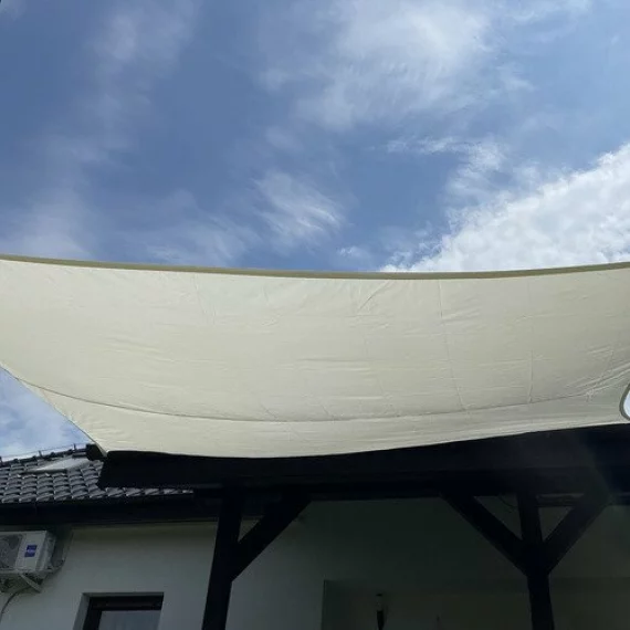 Panza de umbrire 4x3 m, Gardlov, Sunshade Sail 23144, protectie UV si ventilatie