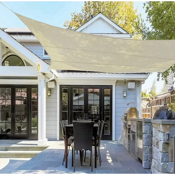 Panza de umbrire 4x3 m, Gardlov, Sunshade Sail 23144, protectie UV si ventilatie