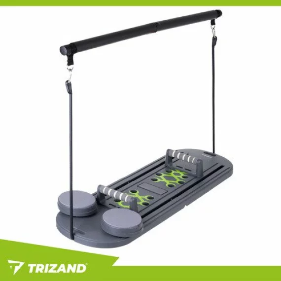 Placa Pilates multifunctionala, TRIZAND, Pilates Board 27190, antrenament complet corp