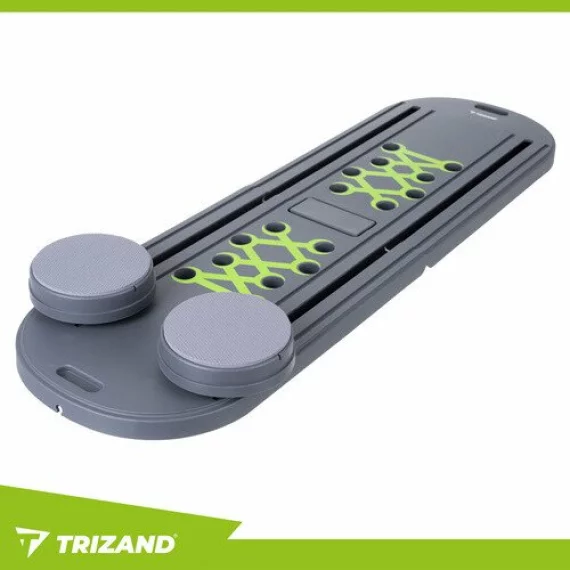 Placa Pilates multifunctionala, TRIZAND, Pilates Board 27190, antrenament complet corp