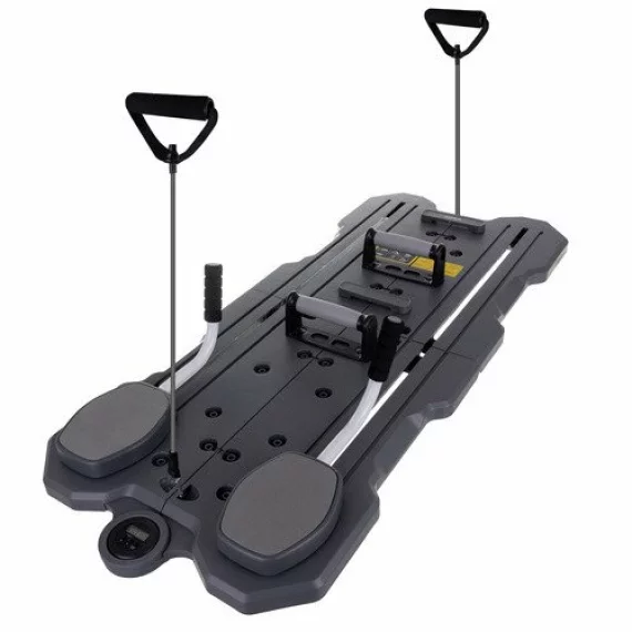 Placa Pilates multifunctionala, TRIZAND, Pilates Board with Counter 26343, antrenament corp complet